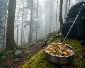 Garlic Mushroom Chicken and Rice