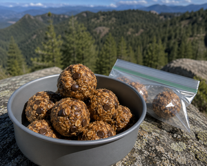 Chocolate Peanut Butter Energy Balls (No-Bake)
