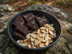 Salted Dark Chocolate and Almonds