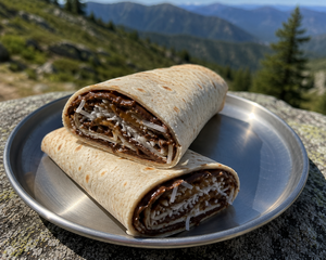 Chocolate Peanut Butter Tortilla