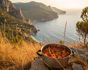 Chicken Cacciatore with Orzo