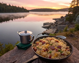 Summer Sausage Fried Rice