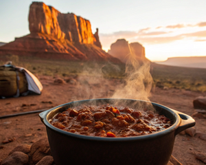 Leftover BBQ Chili Pot