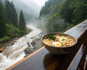 Ramen with Sesame Egg